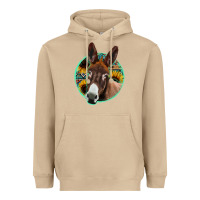 Mushroom aztec backsground donkey Heavyweight Hoodie - Jasminsmagicworld