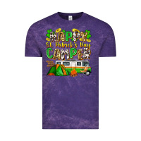 Cloud Purple happy st. patrick's day camper Vintage Tee - Zillion Design Studio