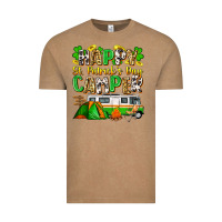 Vintage Coffee happy st. patrick's day camper Vintage Tee - Zillion Design Studio