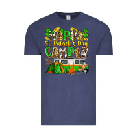Vintage Denim happy st. patrick's day camper Vintage Tee - Zillion Design Studio