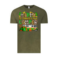 Vintage Olive happy st. patrick's day camper Vintage Tee - Zillion Design Studio