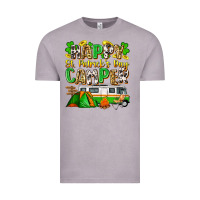Happy St. Patrick's Day Camper Vintage Tee | Teevron