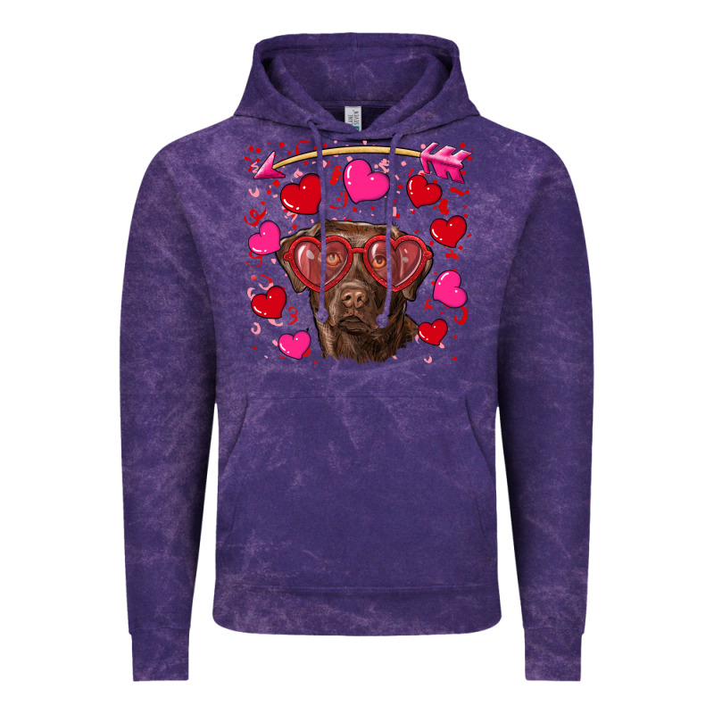 Valentine's Day  Labrador Retriever Vintage Hoodie by RanaPortraitStore | Teevron