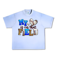 Grape Ice my heart is on that field baseball Urban Heavy Tee - Zillion Design Studio