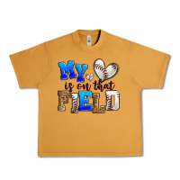 Peanut Butter my heart is on that field baseball Urban Heavy Tee - Zillion Design Studio