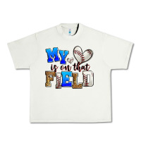 Pistachio my heart is on that field baseball Urban Heavy Tee - Zillion Design Studio
