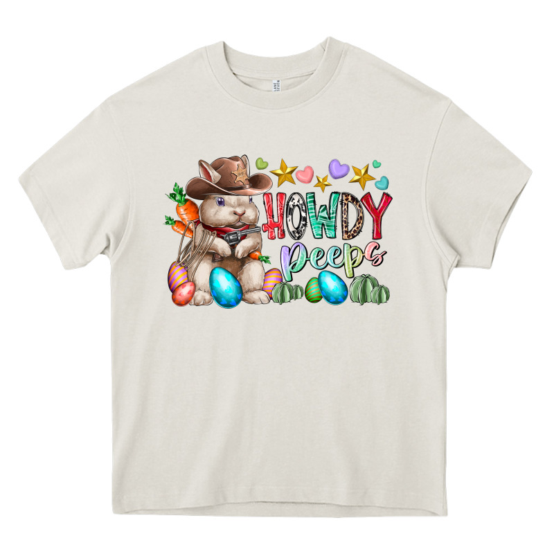 Howdy Peeps Heavy Core Tee by RacoonDesign | Teevron