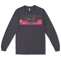 Smoke coffee teach repeat teacher libbey glass Long Sleeve Tee - HRA Design Shop