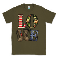 Army Green loce army Classic Tee - CowhideDigitalArt