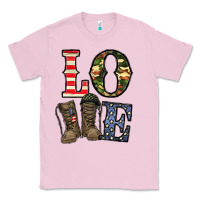 Bubblegum Pink loce army Classic Tee - CowhideDigitalArt