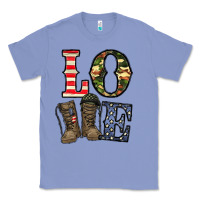 Colony Blue loce army Classic Tee - CowhideDigitalArt