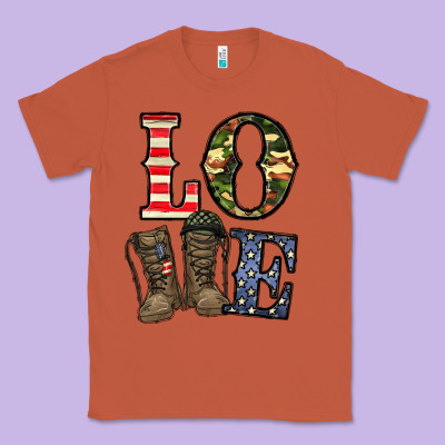 Loce Army Classic Tee Designed By Cowhidedigitalart