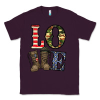 Plum loce army Classic Tee - CowhideDigitalArt