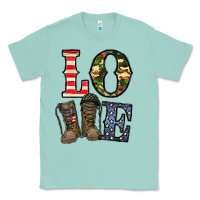 Seafoam loce army Classic Tee - CowhideDigitalArt