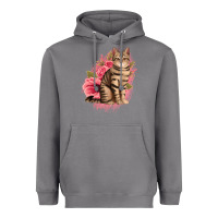 Storm floral cat Heavyweight Hoodie - Jasminsmagicworld