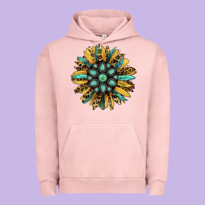 Gemstone Sunflower Urban Hoodie Designed By Bettercallsaul