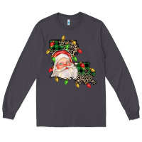 Smoke Louisiana map christmas santa Long Sleeve Tee - FaDigitalArtStudio