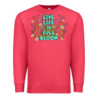 Cardinal live life in full bloom Premium Sweatshirt - MaliasSmallBusiness