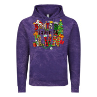 Cloud Purple santa's favorite lvn Vintage Hoodie - Zillion Design Studio