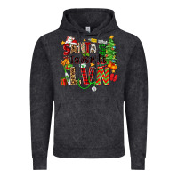Vintage Black santa's favorite lvn Vintage Hoodie - Zillion Design Studio