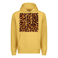 Antique Gold leopard seamless pattern bbs Premium Hoodie - BundleAndBundleShop