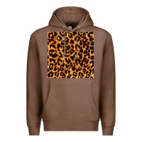 Chestnut leopard seamless pattern bbs Premium Hoodie - BundleAndBundleShop