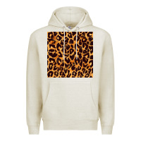 Oatmeal Heather leopard seamless pattern bbs Premium Hoodie - BundleAndBundleShop