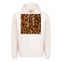 Pale Pink leopard seamless pattern bbs Premium Hoodie - BundleAndBundleShop