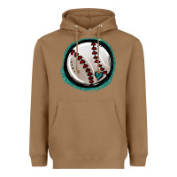 Toasted Coconut glitter baseball Heavyweight Hoodie - Jasminsmagicworld