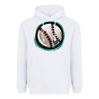 White glitter baseball Heavyweight Hoodie - Jasminsmagicworld