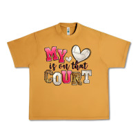 Peanut Butter my heart is on that court volleyball Urban Heavy Tee - Zillion Design Studio