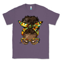 Lavender afro bun Classic Tee - HRA Design Shop