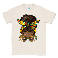 Natural afro bun Classic Tee - HRA Design Shop