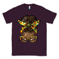 Plum afro bun Classic Tee - HRA Design Shop