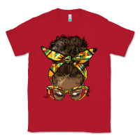 Red afro bun Classic Tee - HRA Design Shop