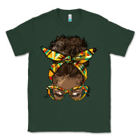 Sports Green afro bun Classic Tee - HRA Design Shop