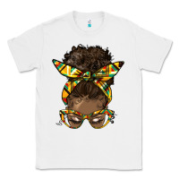 White afro bun Classic Tee - HRA Design Shop