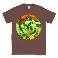 Chestnut hispanic heritage month round earrings 1 Classic Tee - BundleAndBundleShop