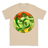 Mushroom hispanic heritage month round earrings 1 Classic Tee - BundleAndBundleShop
