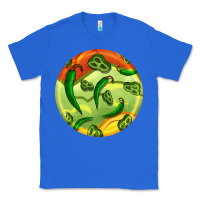 True Royal hispanic heritage month round earrings 1 Classic Tee - BundleAndBundleShop
