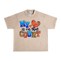 French Oak my heart is on that court basketball Urban Heavy Tee - Zillion Design Studio