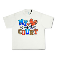 Pistachio my heart is on that court basketball Urban Heavy Tee - Zillion Design Studio