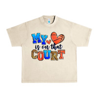 Sandshell my heart is on that court basketball Urban Heavy Tee - Zillion Design Studio
