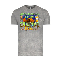 Cloud Rock fires friends drinks camping crew Vintage Tee - Zillion Design Studio