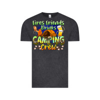 Vintage Black fires friends drinks camping crew Vintage Tee - Zillion Design Studio