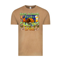 Vintage Camel fires friends drinks camping crew Vintage Tee - Zillion Design Studio