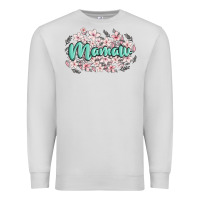 Dove Grey mamaw Premium Sweatshirt - MaliasSmallBusiness