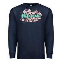 Navy mamaw Premium Sweatshirt - MaliasSmallBusiness