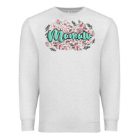 Oatmeal Heather mamaw Premium Sweatshirt - MaliasSmallBusiness