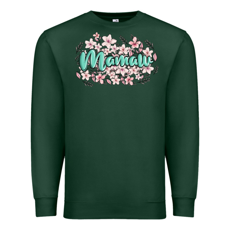Mamaw Premium Sweatshirt by MaliasSmallBusiness | Teevron